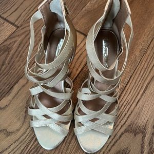 Tahari Gold Heels